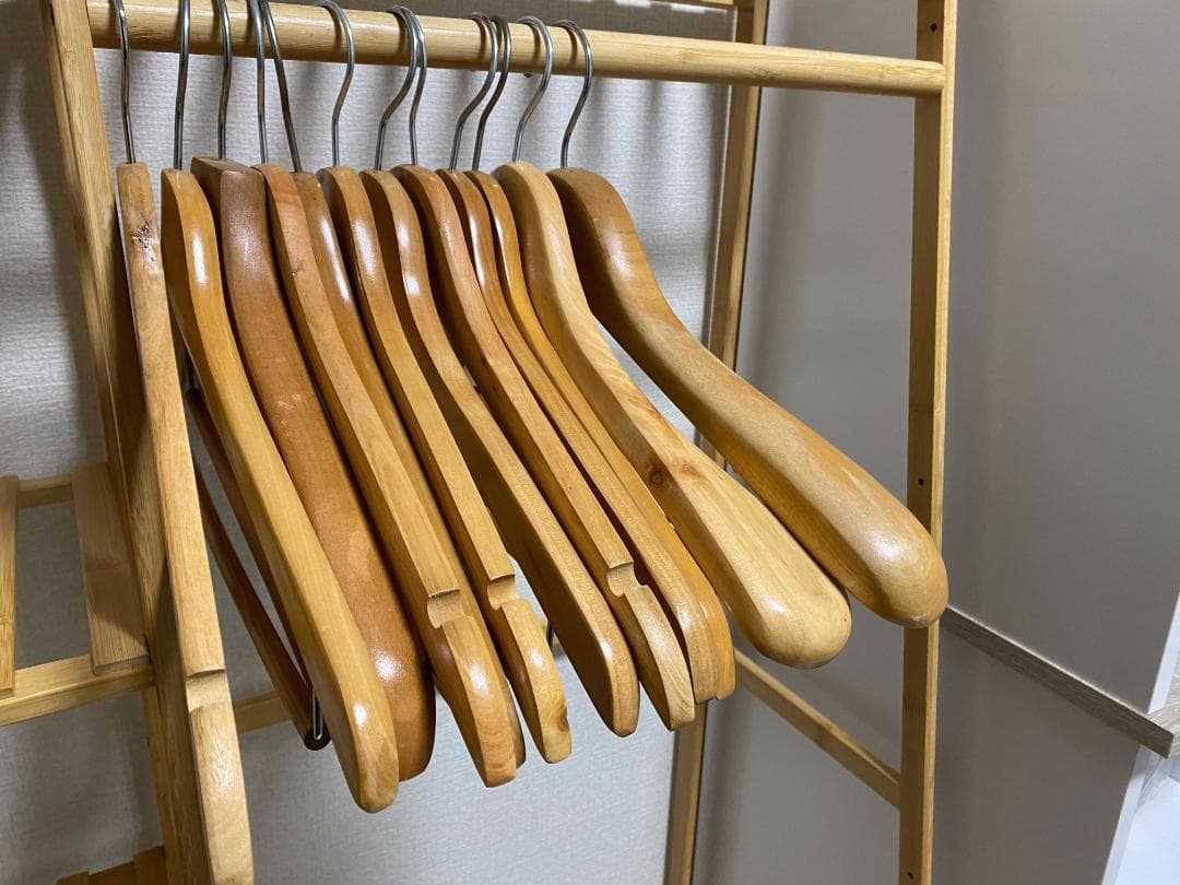 木製ハンガーラック ナチュラル