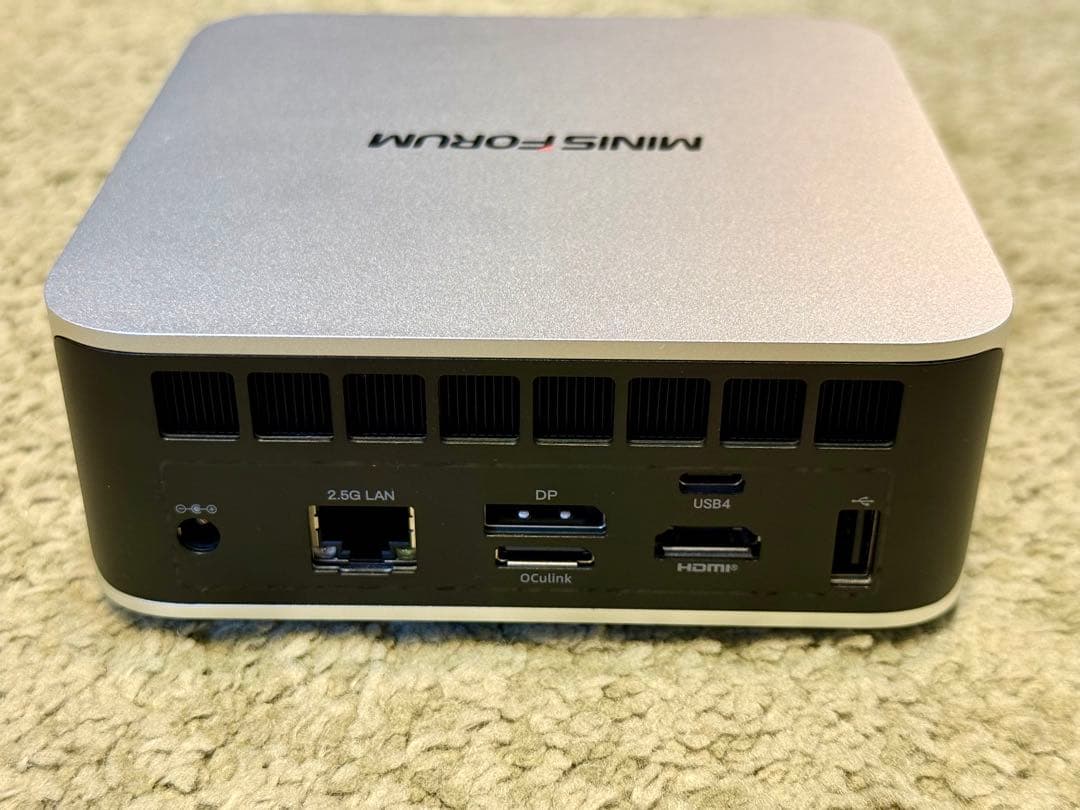 【美品】ミニPC Minisforum M1 Pro 285H/32GB/1TB