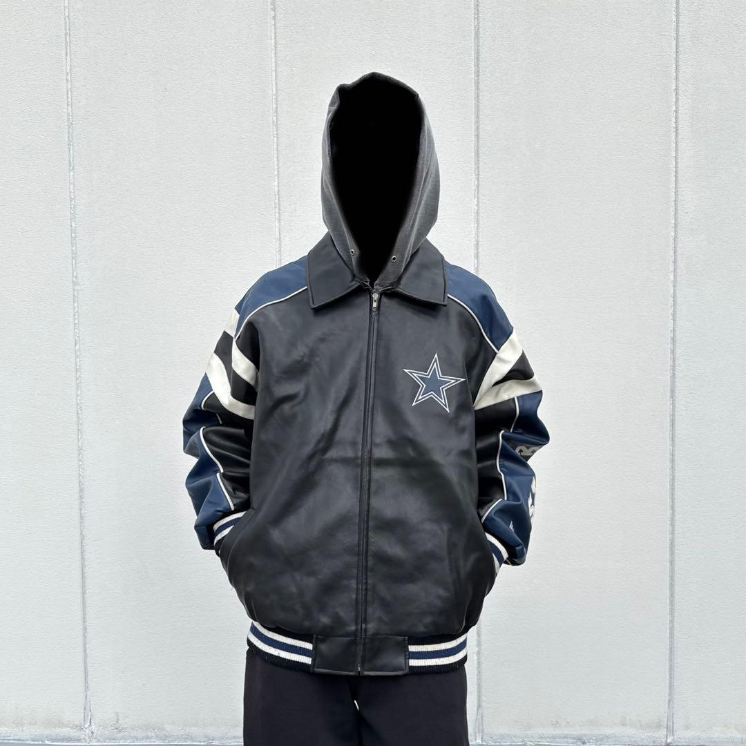 ジャケット・アウター 90s NFL Cowboys leather jacket vintage
