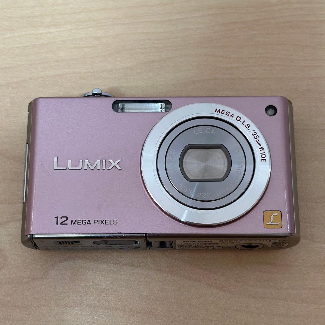 【動作品】Panasonic LUMIX DMC-FX40 ピンク 箱あり完品