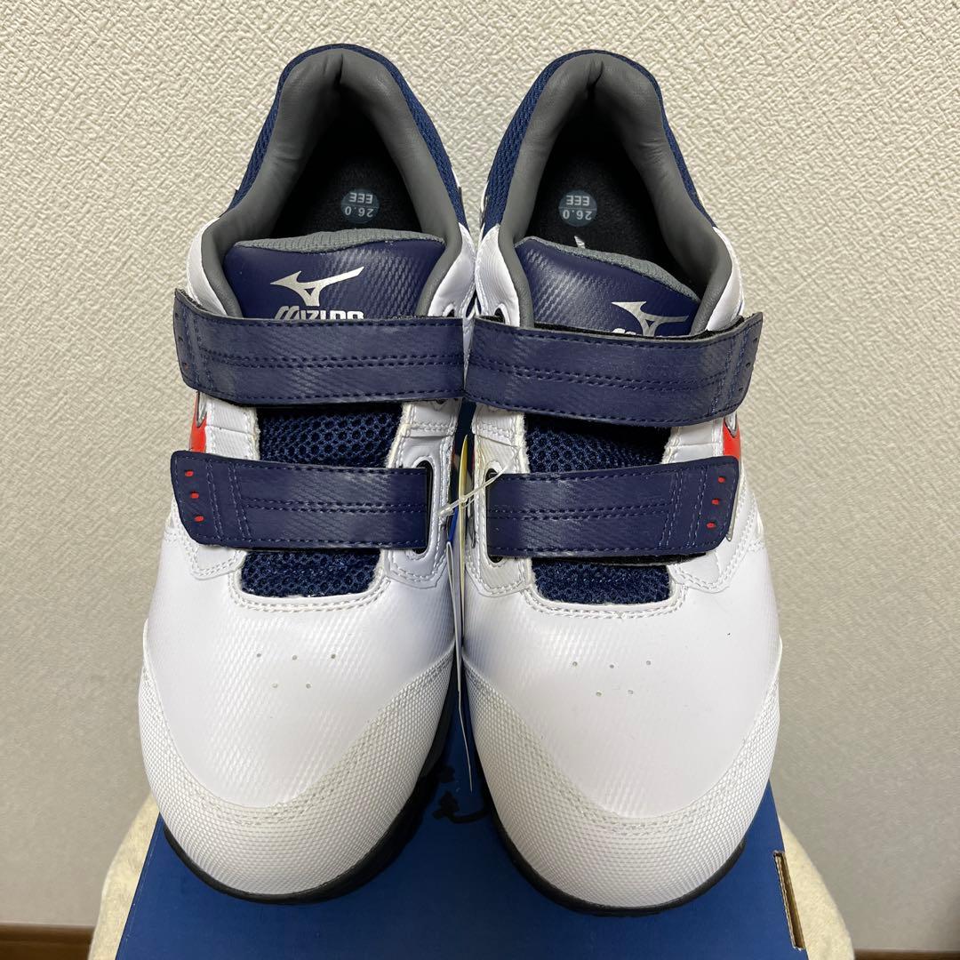 Mizuno 安全靴 予備インソール付き 新品 26cm
