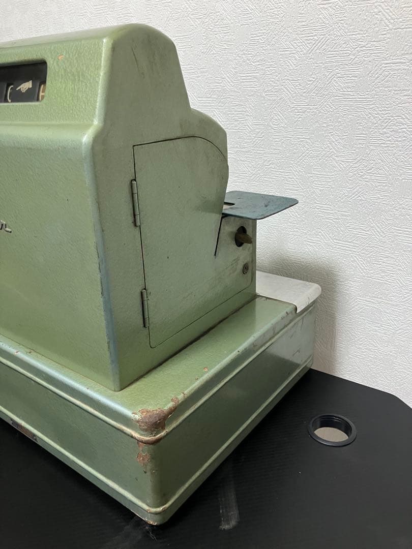 【希少・昭和レトロ】ASTER 手回しレジスター アンティーク インテリア