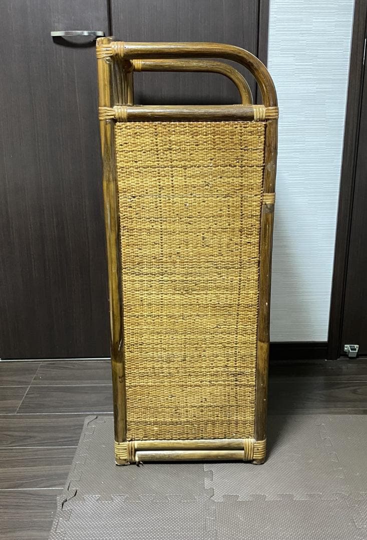 ラタン　籐　チェスト