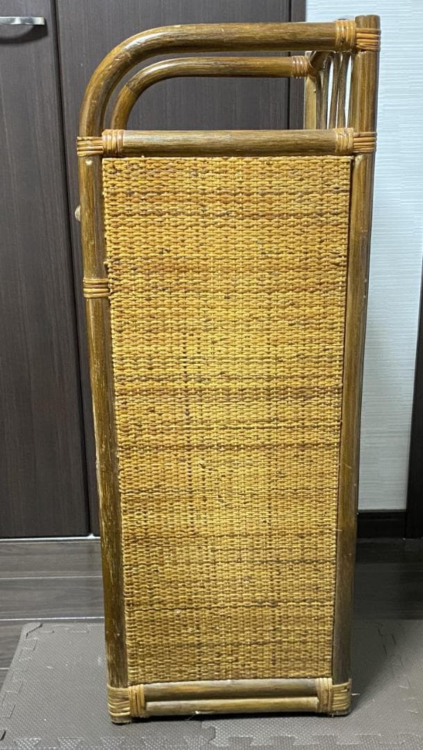 ラタン　籐　チェスト