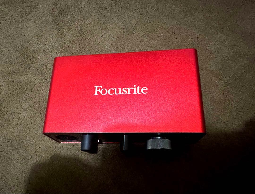 【送料込】DTM Focusrite Scarlett Soloインターフェース