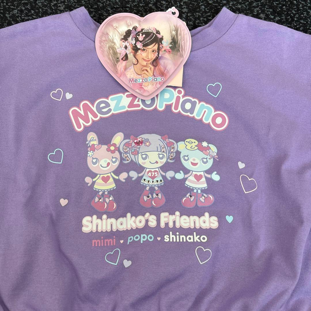 メゾピアノ しなこちゃんミミポポTシャツ