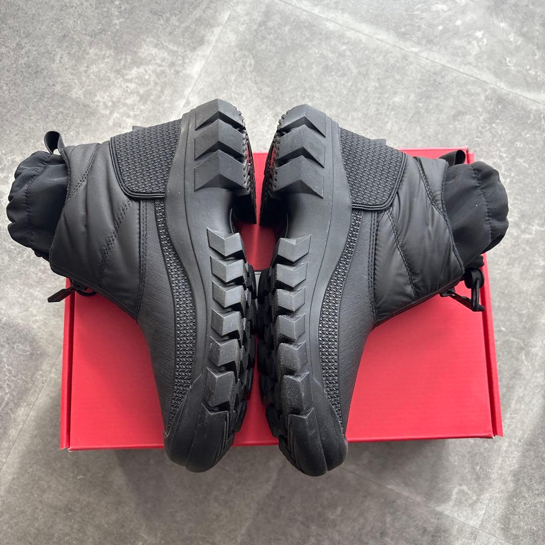 【美品】HUNTER スノーブーツ 24.0