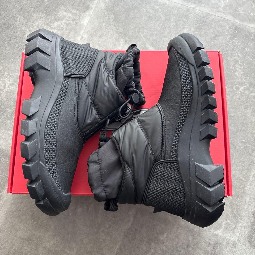 【美品】HUNTER スノーブーツ 24.0
