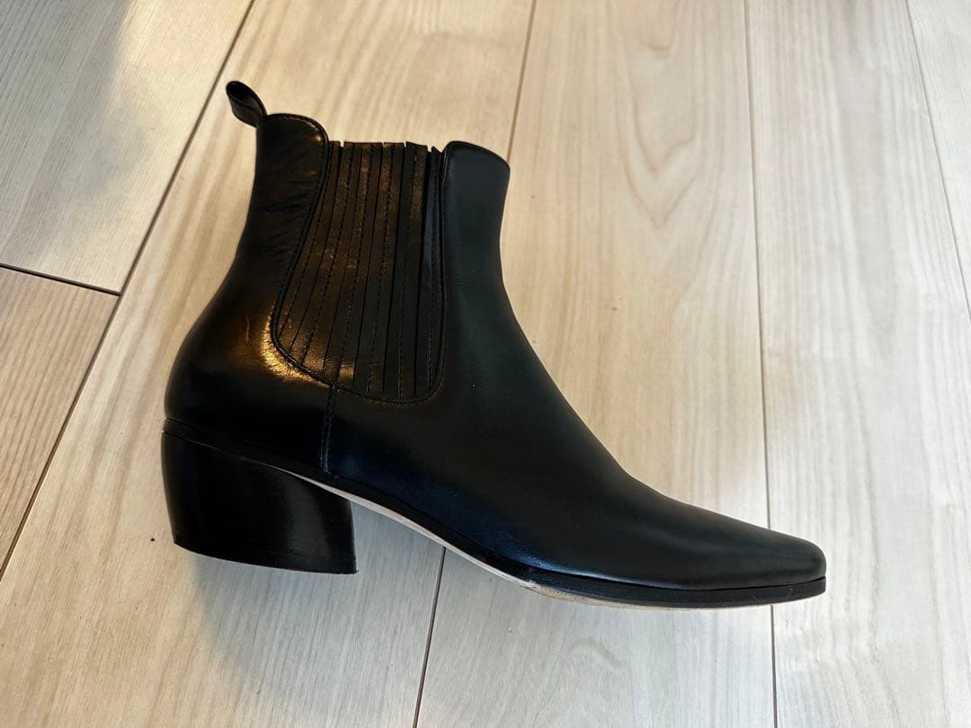 美品 PELLICO ペリーコ サイドゴアブーツ ブーティ36 レザー 黒 23