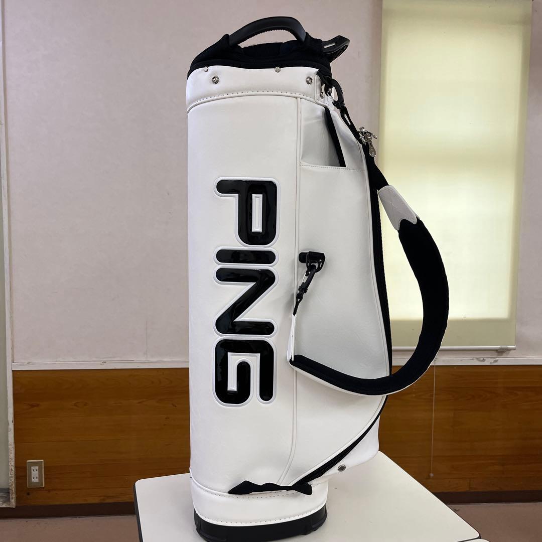 PING キャディバッグ ホワイト(nameplateなし)