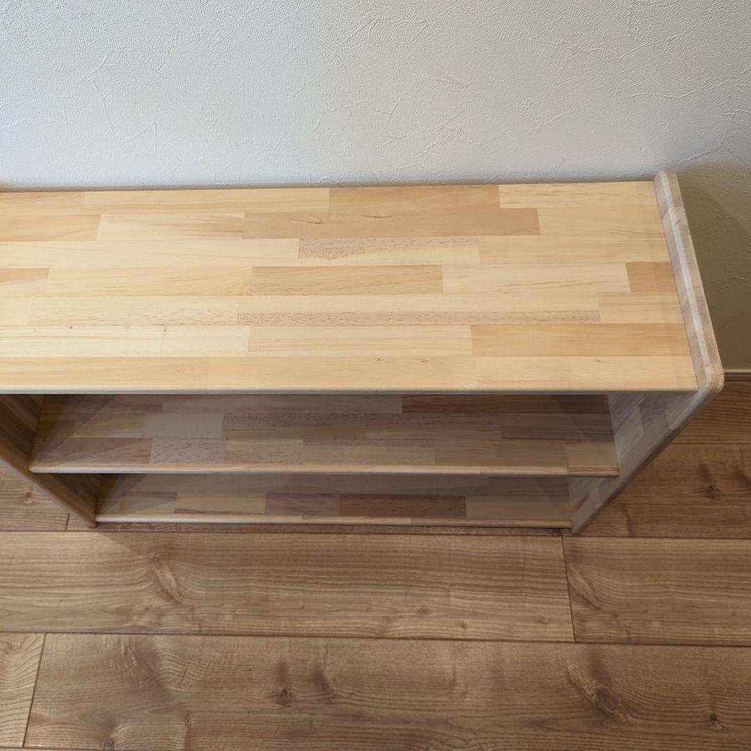 せんべい　おもちゃ棚　✨　絵本棚　モンテッソーリ木製棚　北欧　ハンドメイド