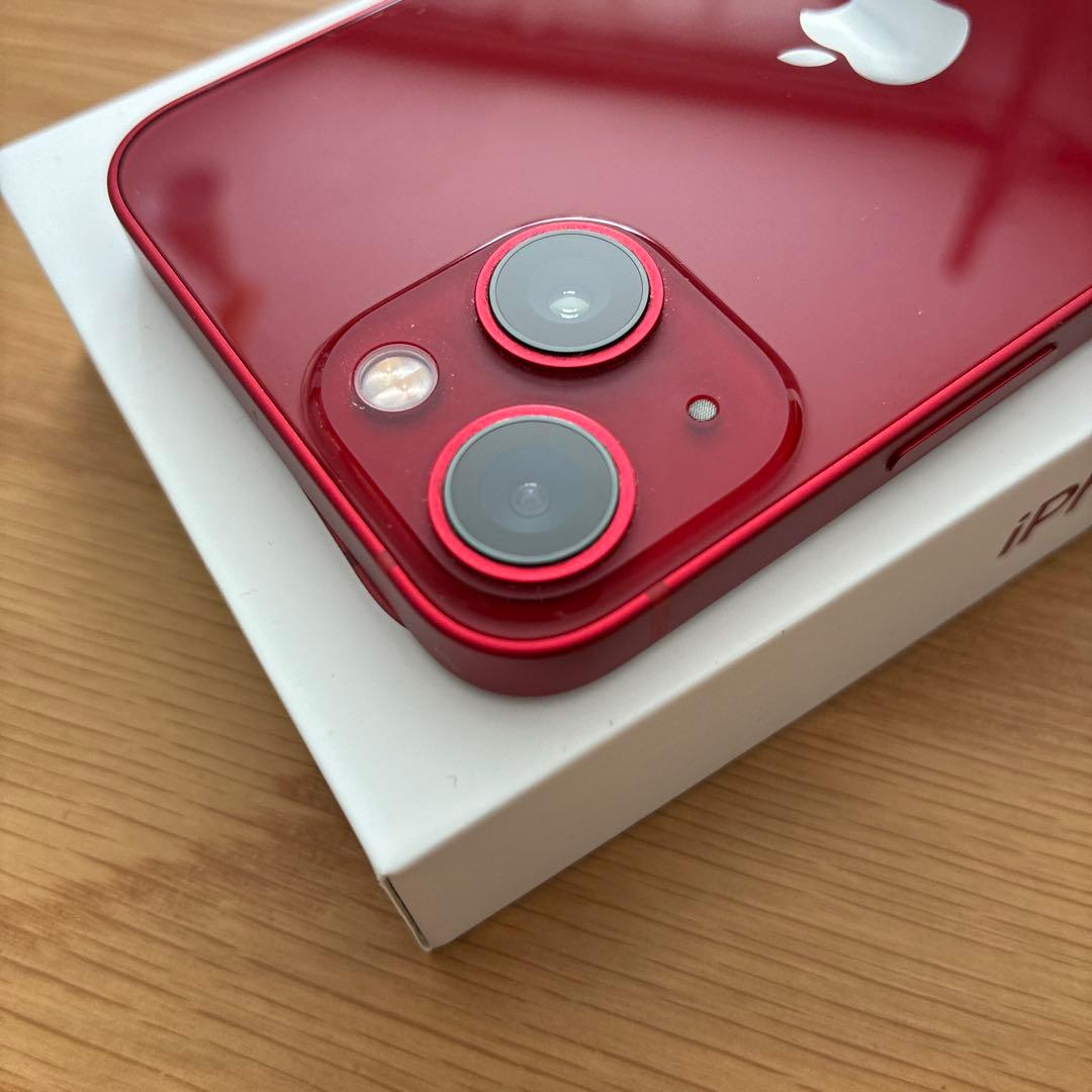 【美品】Apple iPhone 13mini PRODUCT RED