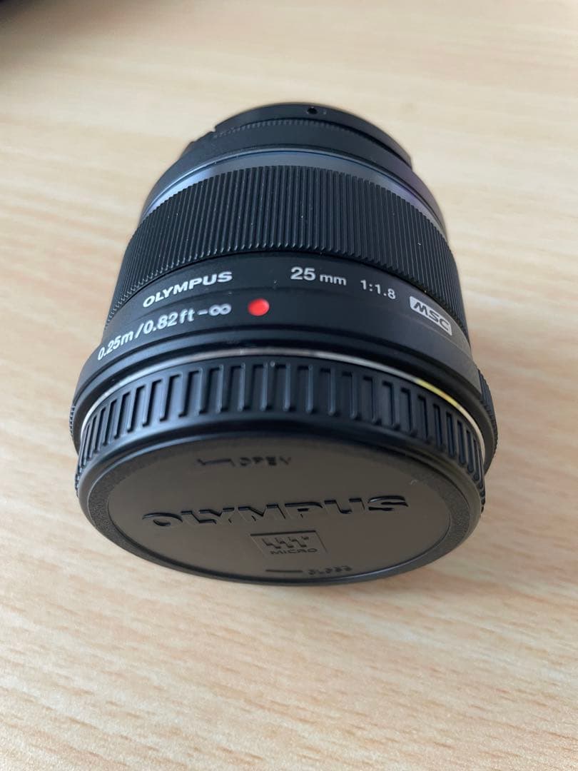 M.ZUIKO DIGITAL 25mm F1.8 ブラック 単焦点レンズ