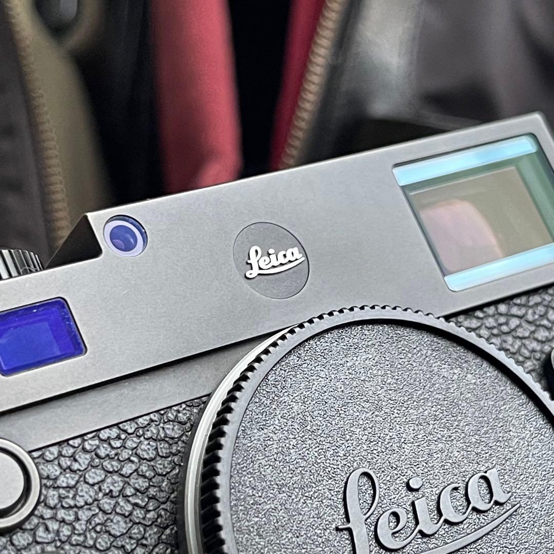 Leica ライカ ロゴマーク 黒ブラックM6-M7-M8-M9-M10-Q2用