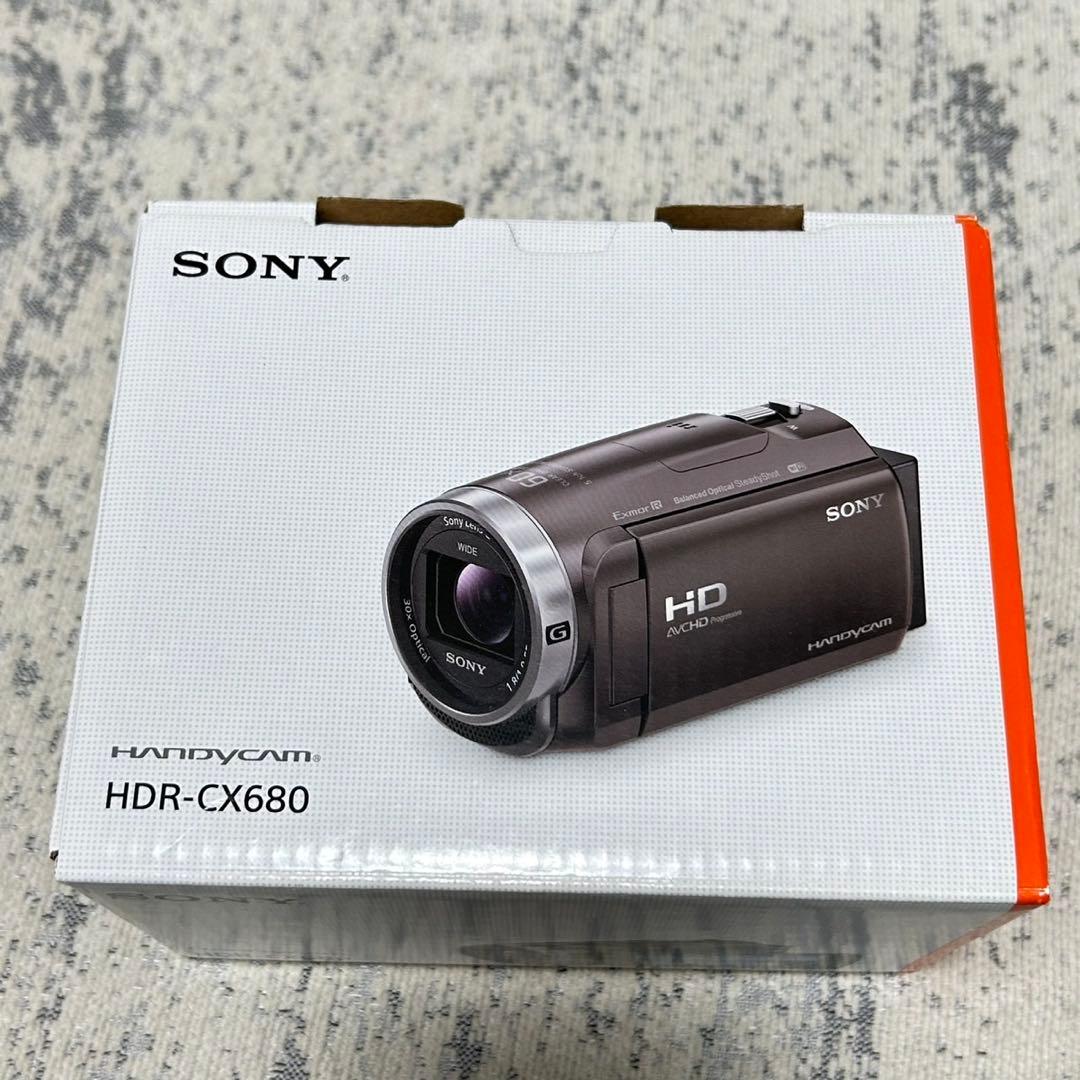 ソニー SONY HDR-CX680 デジタルビデオカメラ ブラウン