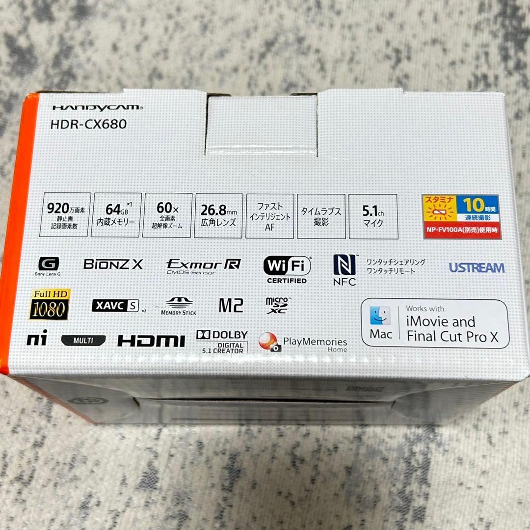 ソニー SONY HDR-CX680 デジタルビデオカメラ ブラウン