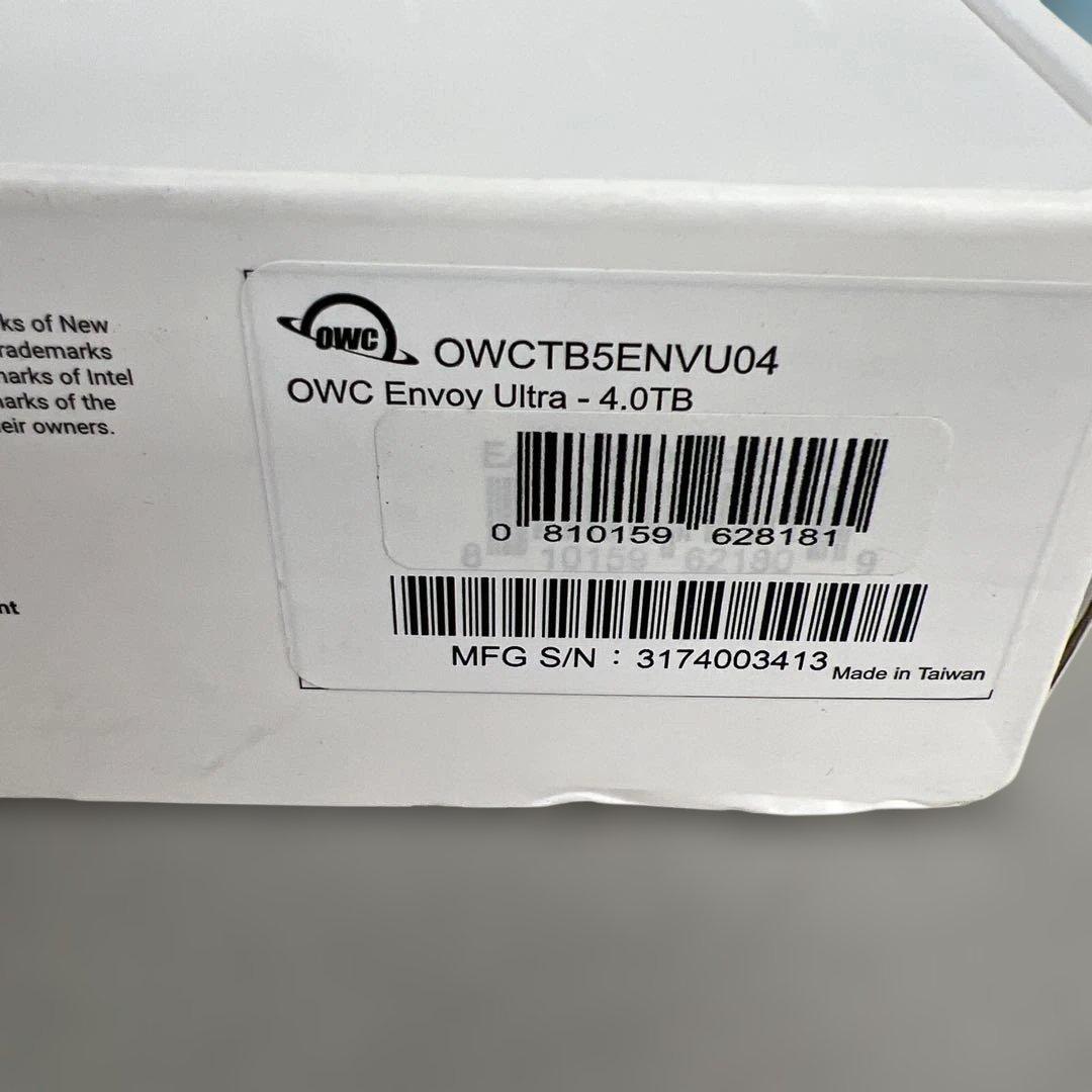 512003 Envoy UltraThunderbolt 5外付けSSD4TB