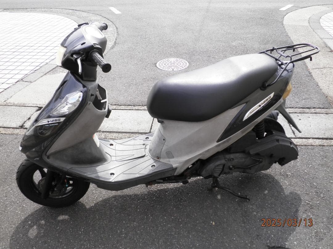 スズキ　アドレスV125G　CF46A　前後ホーイルセット　タイヤ付き