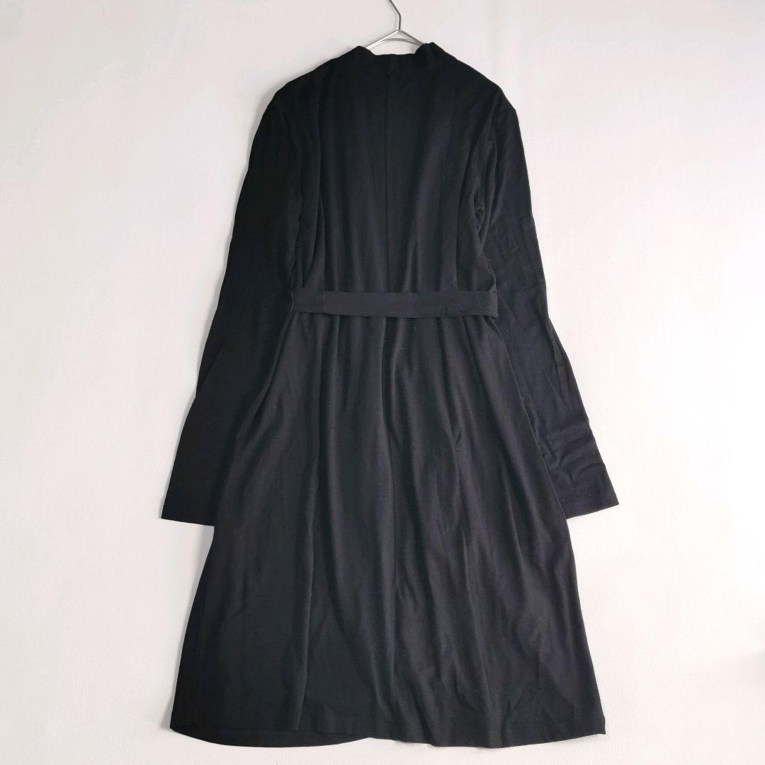 【美品✨】マックスマーラ ロングカーディガン ビジュ ウォッシャブル L 黒