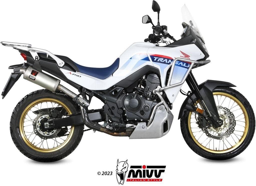 美品中古　XL750 トランザルプ　 mivv DAKAR スリップオンマフラー