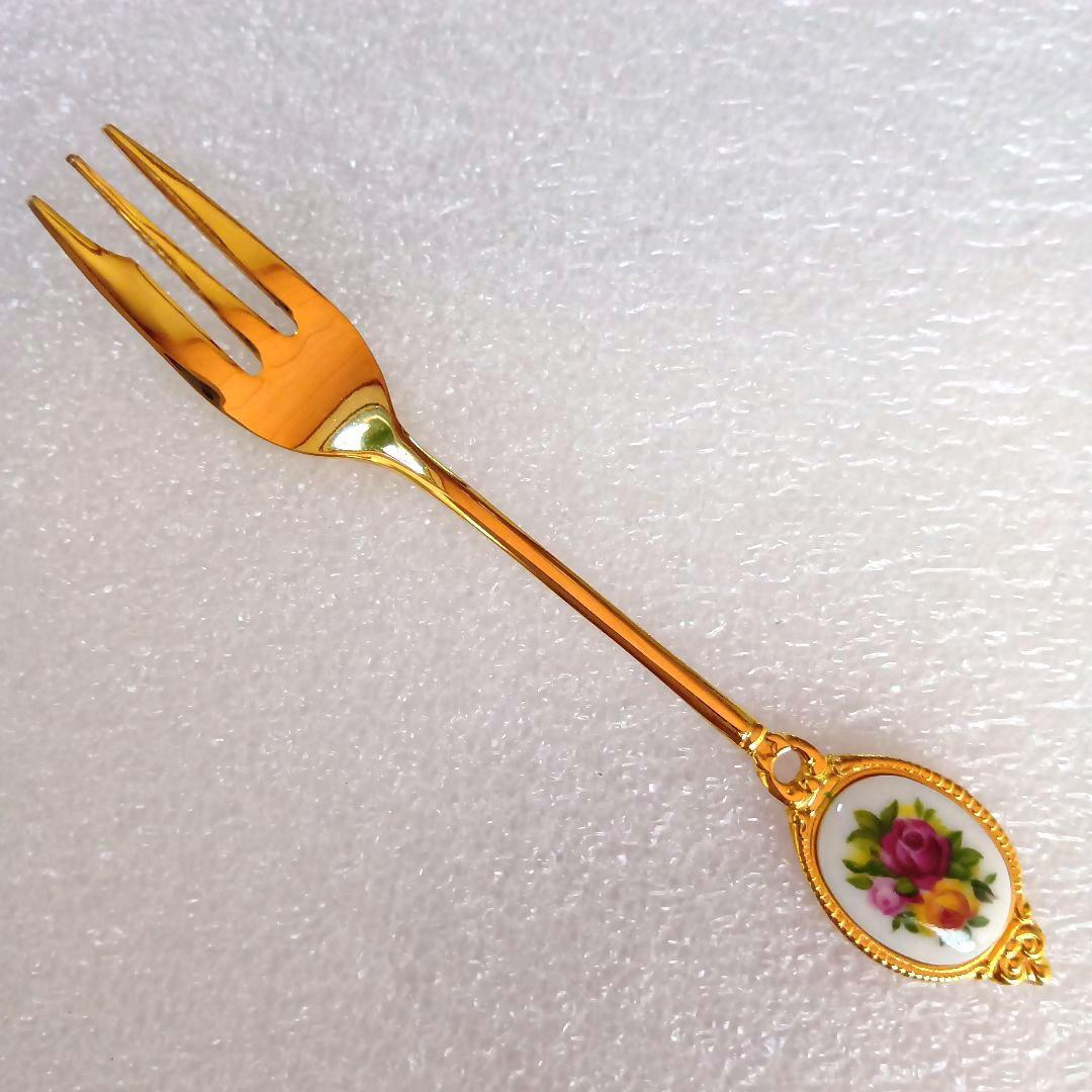 箱入り オールドカントリーローズ フォーク6本＆ケーキサーバーセット