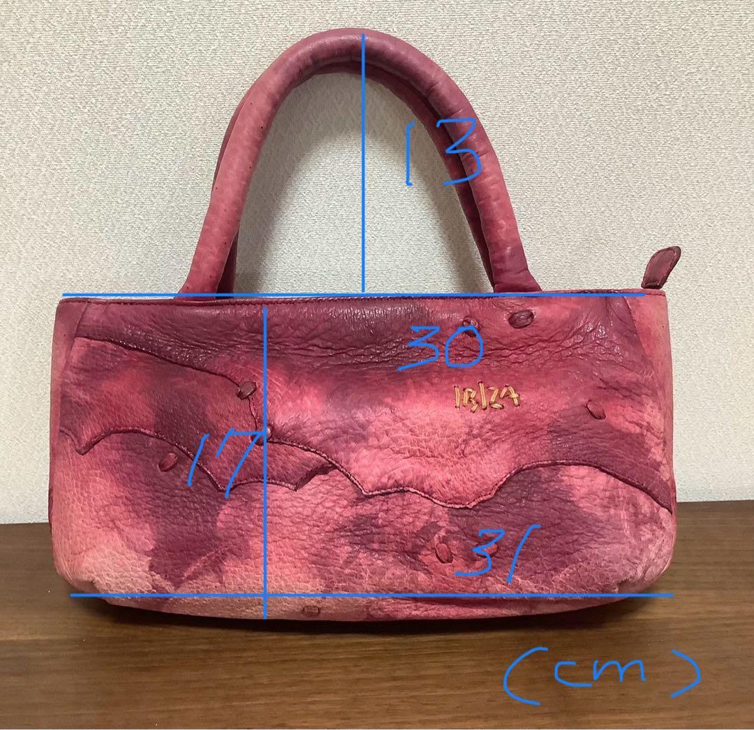 Ibiza イビザ　ペッカリー　ハンドバッグ