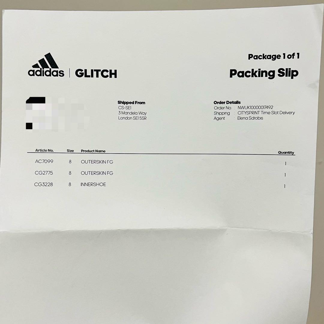 Y*K様 【激レア】 Adidas GLITCH アディダス グリッチ 26.5