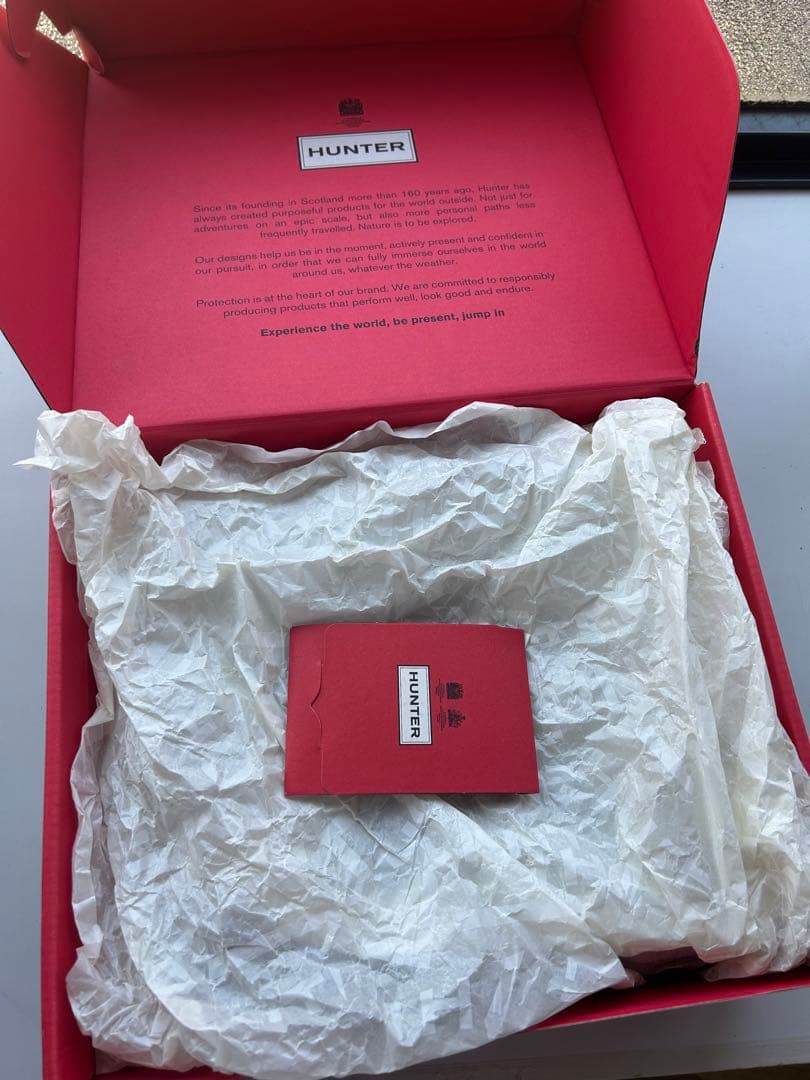 Hunter レインシューズ　EU37