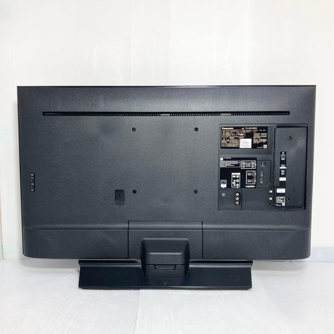 極美品 パナソニック 43型 4K液晶テレビ TH-43HX850 2020年製