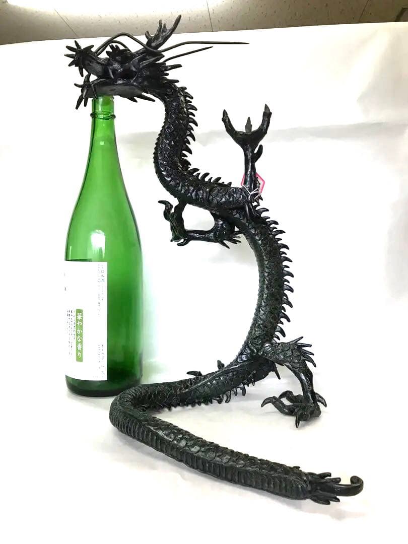 銅製・特大龍「左向き」