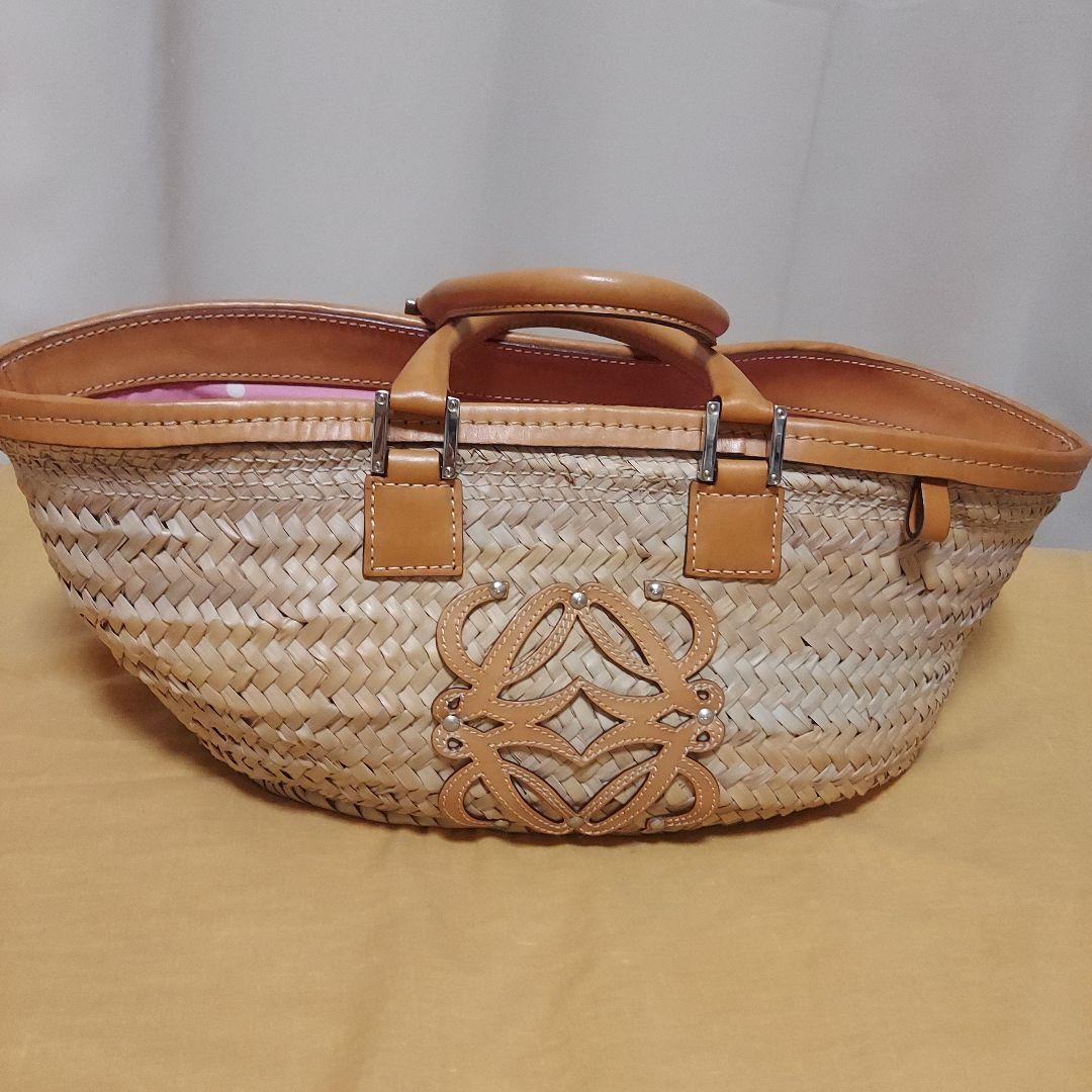 ♥️ロエベストローかごバッグ