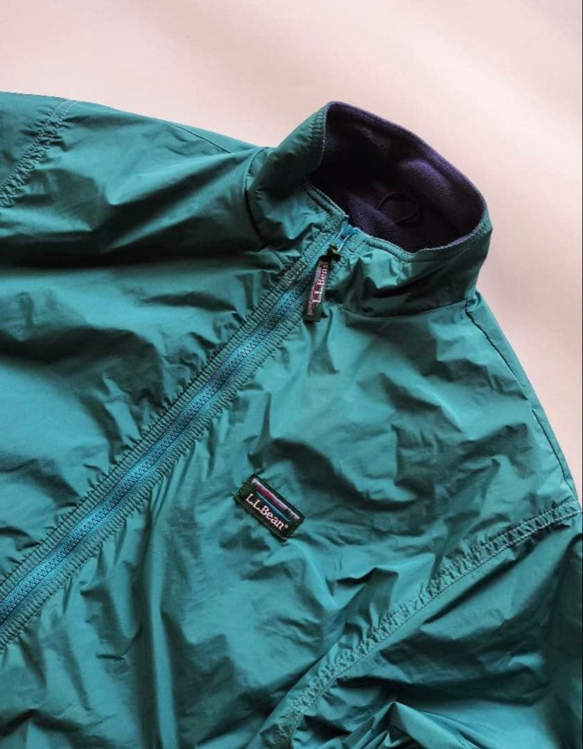 llbean japan edition マイクロフリース　ラインジャケット M