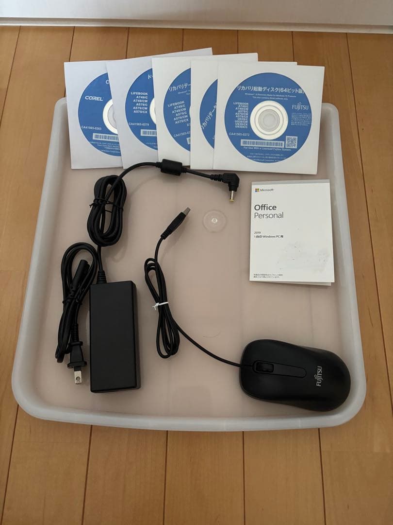 【美品】富士通 ノートパソコン　lifebook A579/CX office付