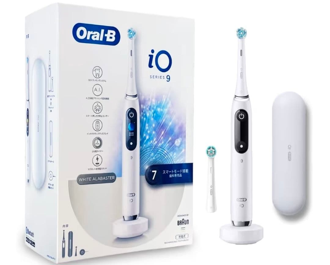 Oral-B iOシリーズ 9 ホワイト アラバスター 本体