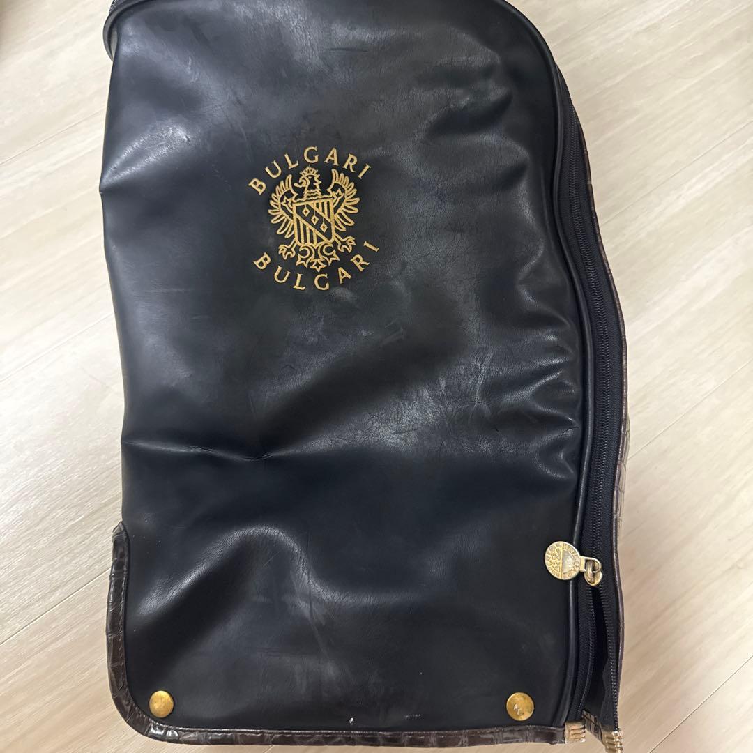 ブルガリ　ゴルフ　キャディ　バッグ　ヴィンテージ キャディバッグ　ゴルフバッグ