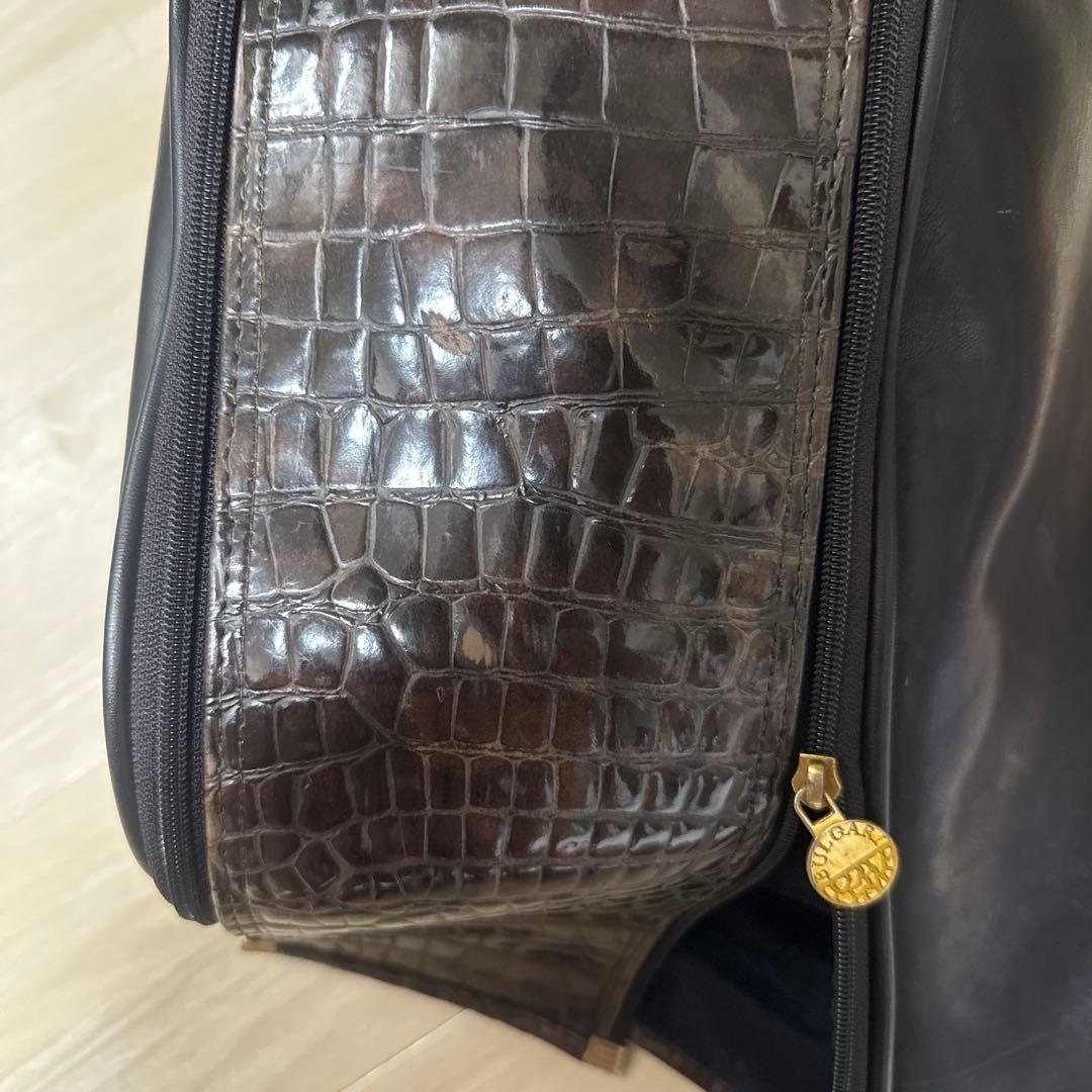 ブルガリ　ゴルフ　キャディ　バッグ　ヴィンテージ キャディバッグ　ゴルフバッグ