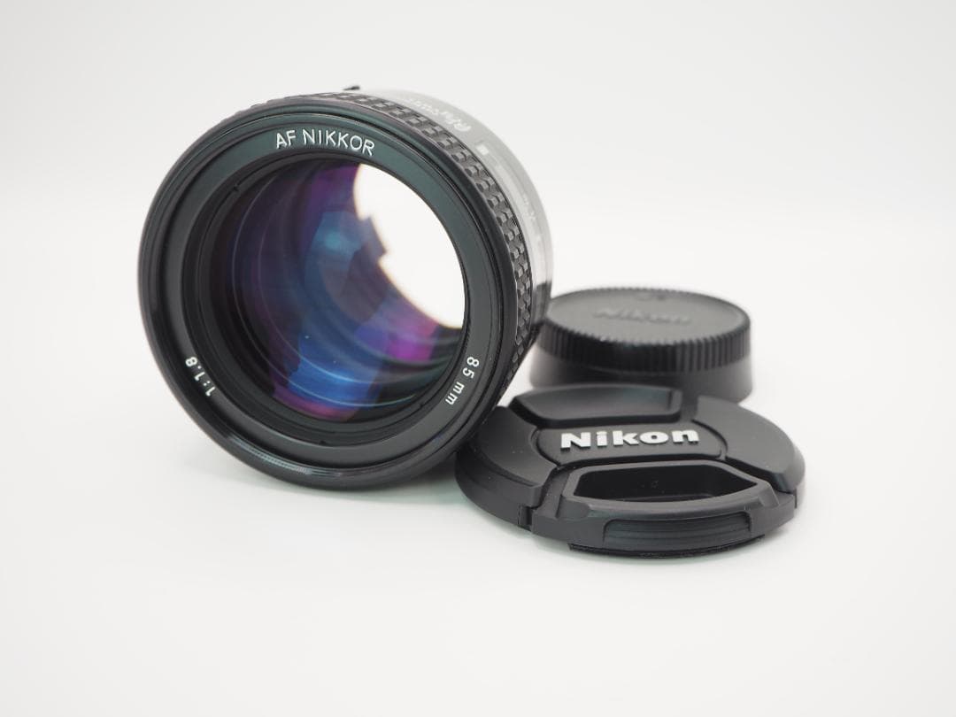 ニコン Nikon AF NIKKOR 85mm 1:1.8 カメラレンズ