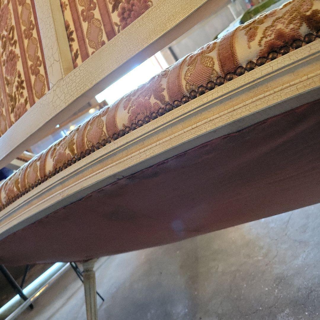 送料込み　アンティーク　フレンチスタイル ソファ ベージュ・ゴールド系