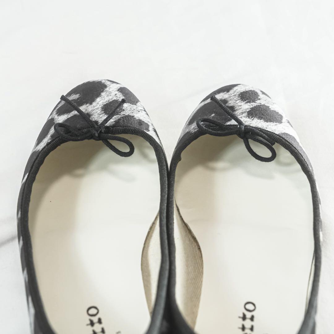 ☆美品☆ Repetto バレエシューズ　フラット　レオパード柄　37サイズ