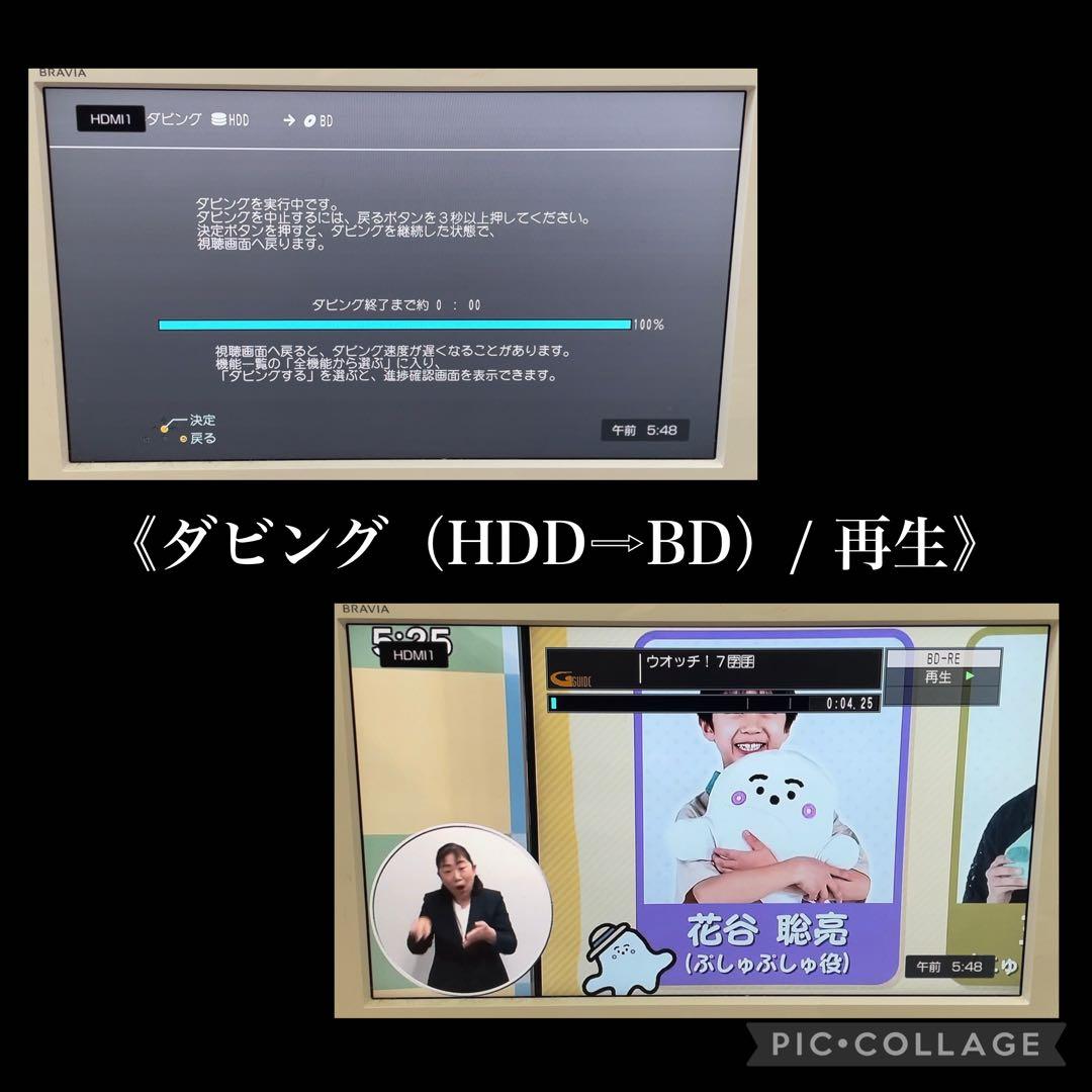 【マロンちゃん】Panasonic DMR-BRZ1020 レコーダー