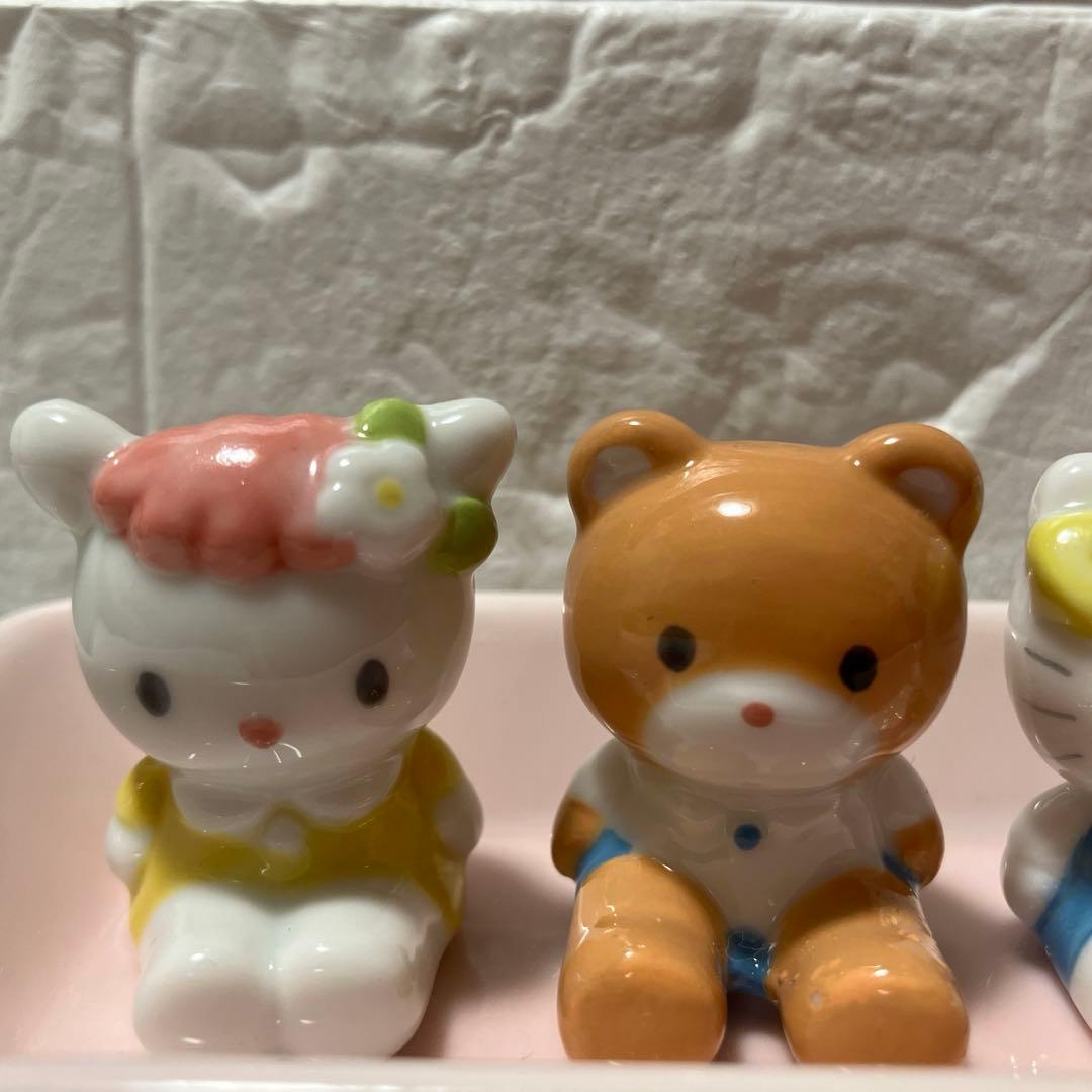 1996年製 SANRIO ハローキティ 箸置きセット レトロ 希少品