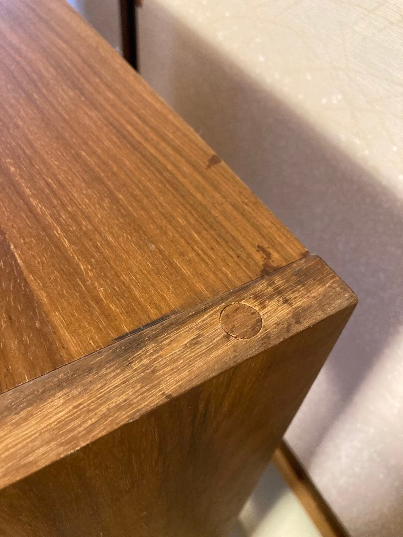 無印スタッキングシェルフ　ウォールナット材