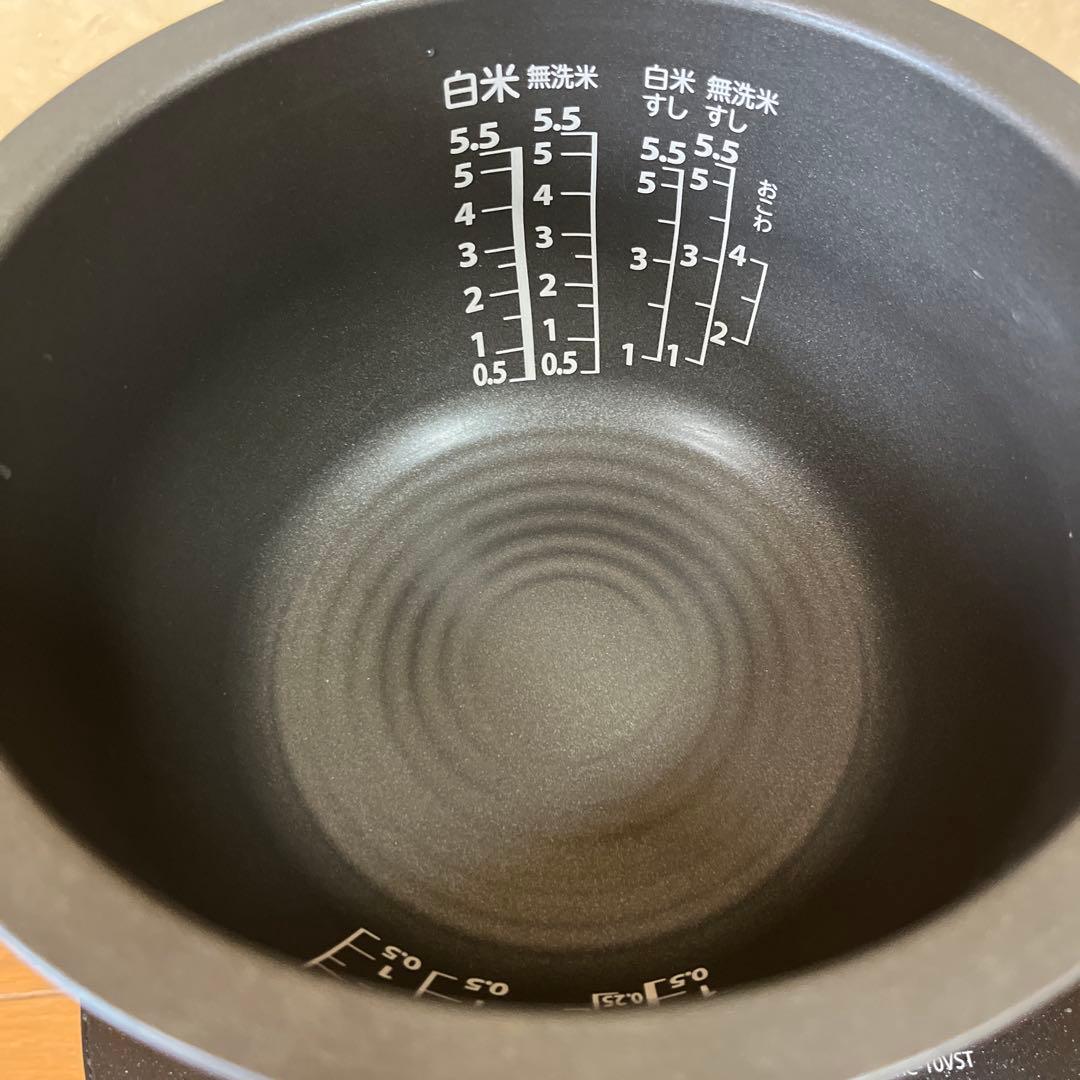 TOSHIBA IH炊飯器 RC-10VST 最大5.5合　ジャンク品