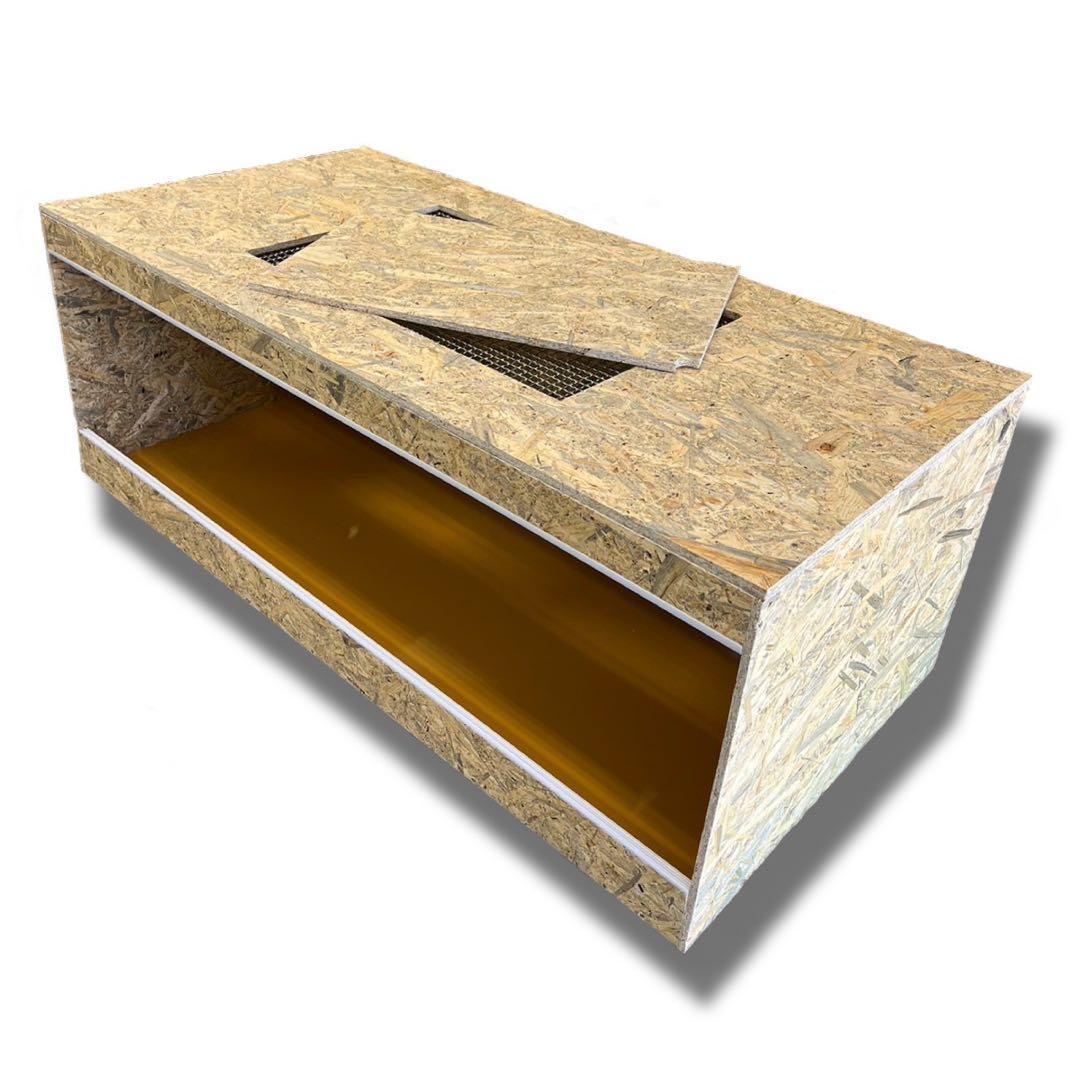 なな　【OKACAGE】爬虫類ケージ　1200×600×450 OSB