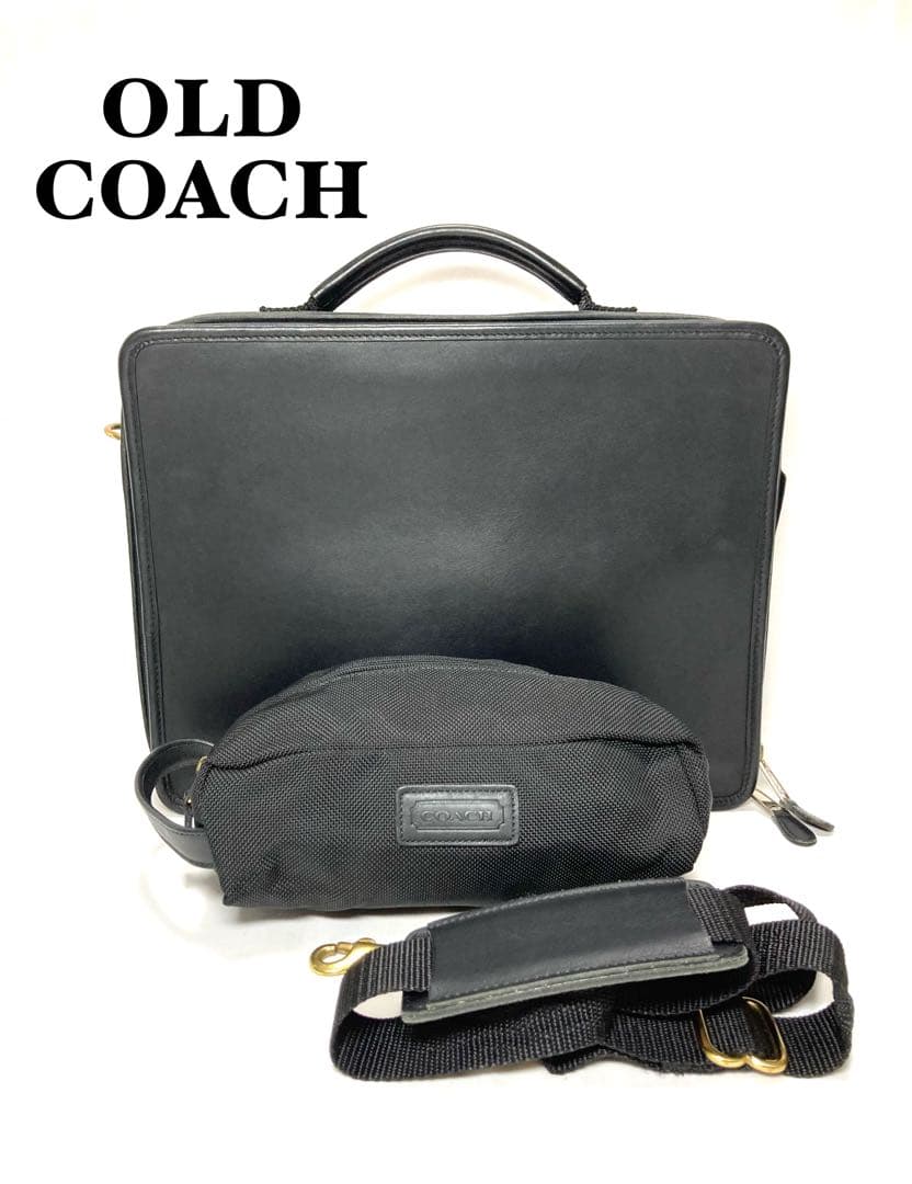 【美品】COACH オールドコーチ　ビジネスバッグ　ブリーフケース 0539