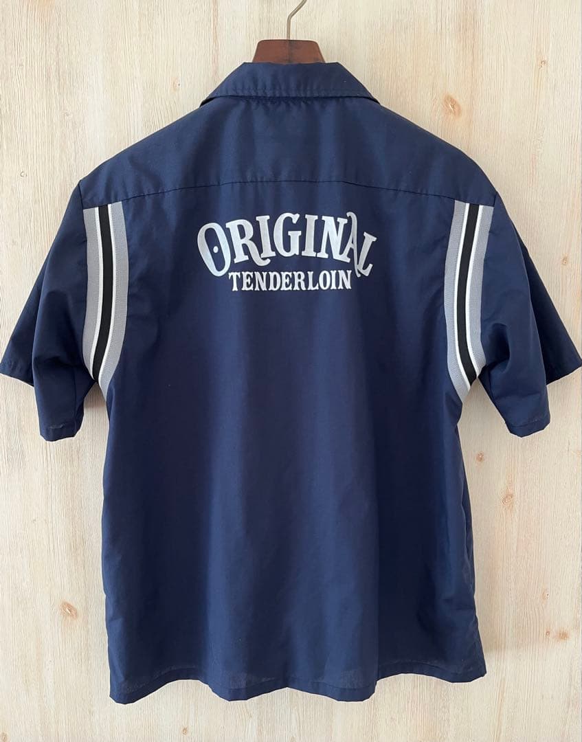美品 TENDERLOIN BOWLS SHT S/S ボーリングシャツ M