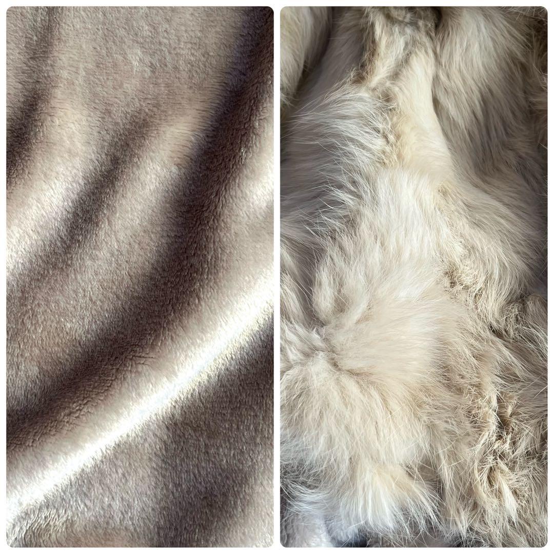 新品✨️メドック 2wayファーフーデッドモッズアウター ロングコート M