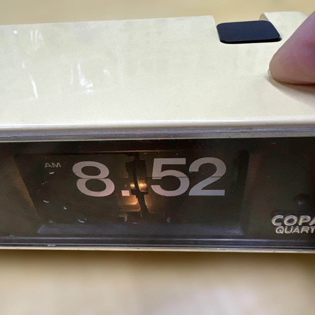 COPAL パタパタ置時計 QP-214