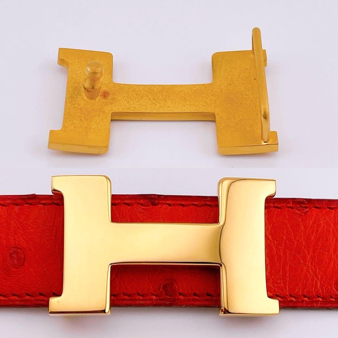 ★エルメス★ ベルト ミニコンスタンス 65 リバーシブル Hバックル OZ