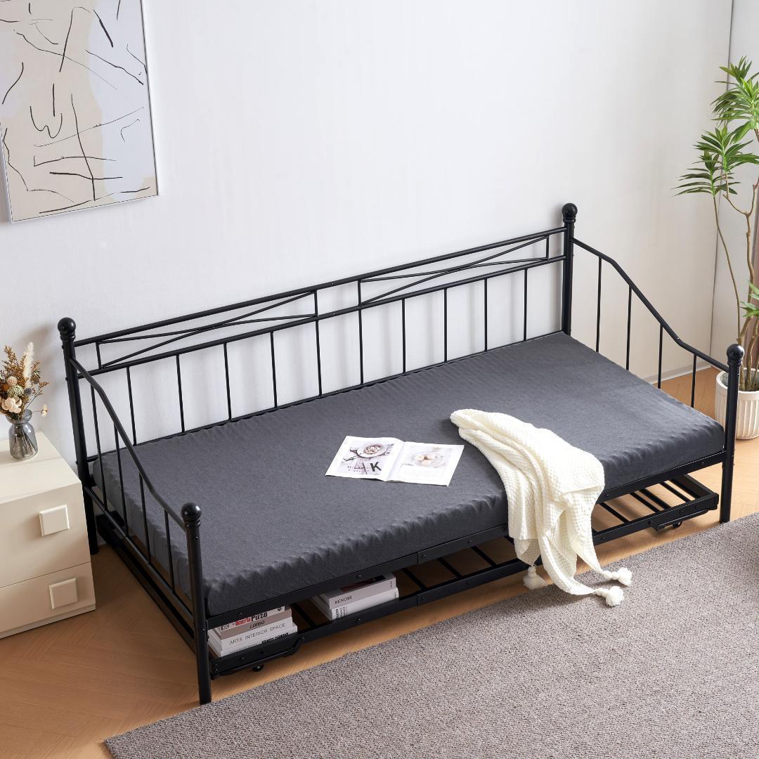 親子ベッド 二段ベッドパイプベッド シングルディベッド 収納 北欧風おしゃれ耐震